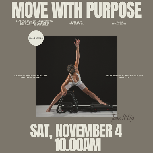 MOVE WITH PURPOSE: FITNESS EVENT